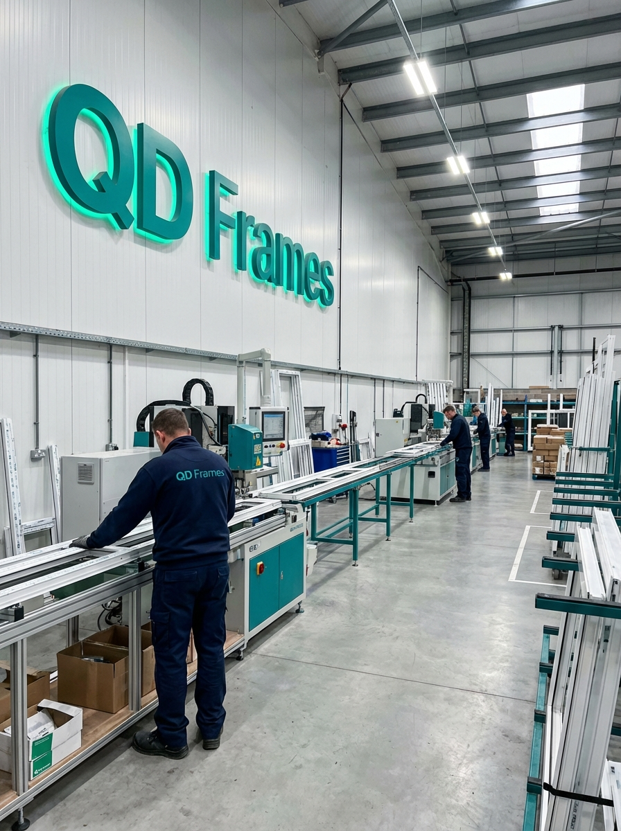 Modern manufacturing facility